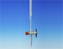 Burettes MOHR robinet PTFE, classe A